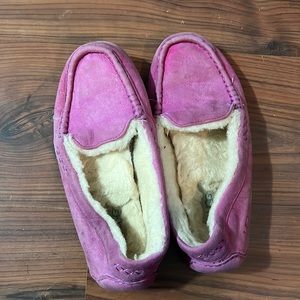Pink Ugg slippers